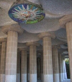 Parque G�ell - Sala Hip�stila - Barcelona